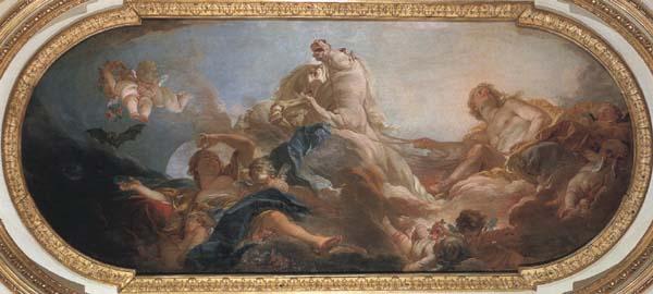 Francois Boucher Apollo in his Chariot Sweden oil painting art